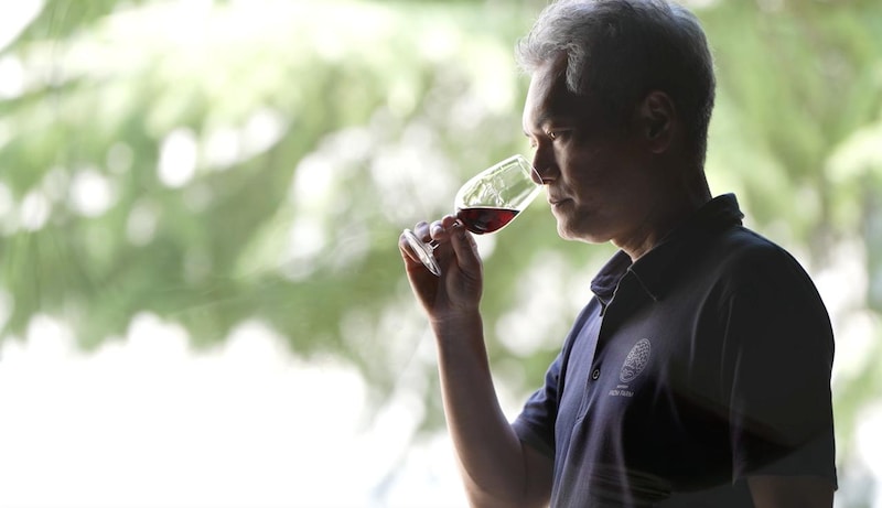 画像: チーフワインメーカー 篠田健太郎氏