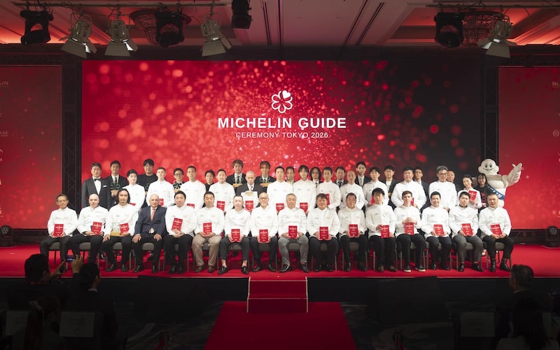 「ミシュランガイド東京2026」セレクション発表会を開催!新三つ星1軒、新二つ星3軒、新一つ星14軒