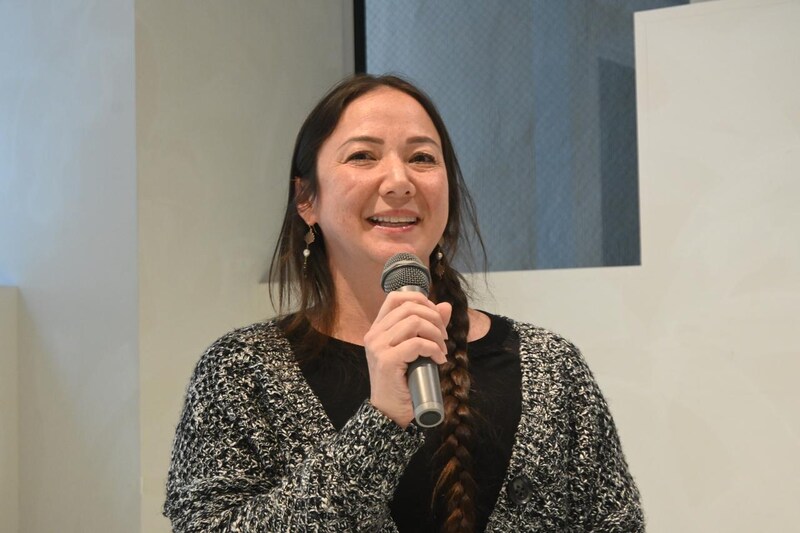 画像: 富士山ワイナリー醸造責任者 エイミー・シンガーさん