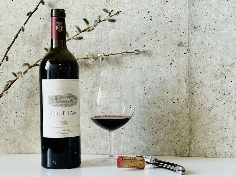 待望の新ヴィンテージ！ スーパータスカン『オルネッライア 2023年』