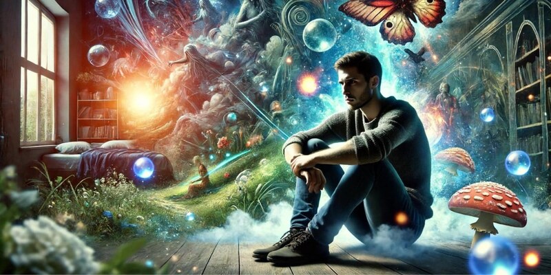 うつ傾向の人は「空想癖」を持つことで「生きがい」が得られると判明!