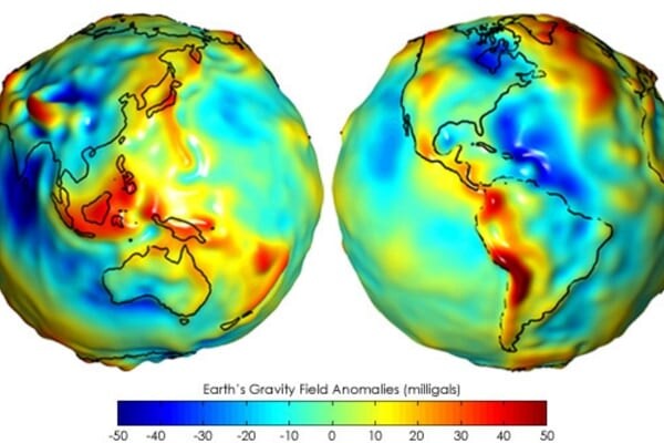 2007年に大陸規模の謎の重力場の異常が起きていた！その原因はなんだったのか？
