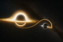 史上初、互いに周回する「2つのブラックホール」の撮影に成功