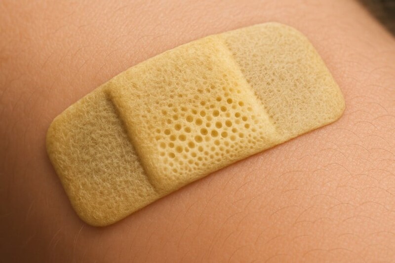 生きた菌類から「新型バンドエイド」が開発できる