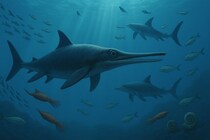 1億9000万年前の新種魚竜「ソードドラゴン」の化石を発見