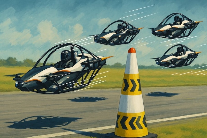 ”空のF1”の実現か!? 空中の有人レースコンセプト「Jetson Air Games」発表【動画あり】