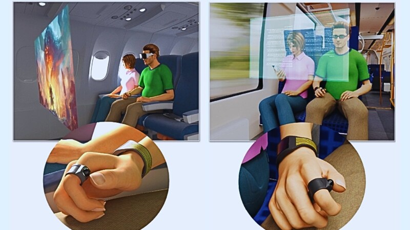 指輪型マウスはARと相性がいい