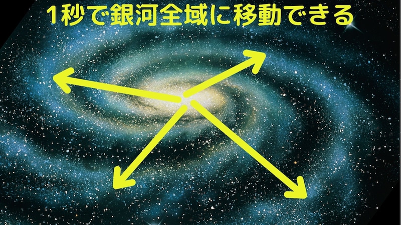 理論が正しければワームホールを使い銀河の何処にでも1秒未満で行ける