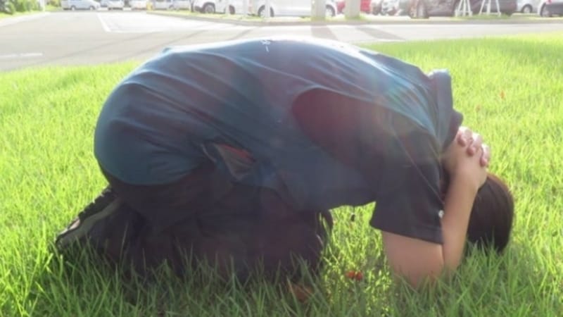 クマに効果的な防御姿勢は存在すると判明！