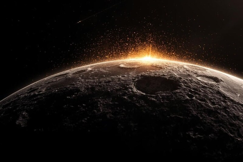 僅か数日の間に2つの流星体が月に衝突、「月面衝突閃光」が観測される