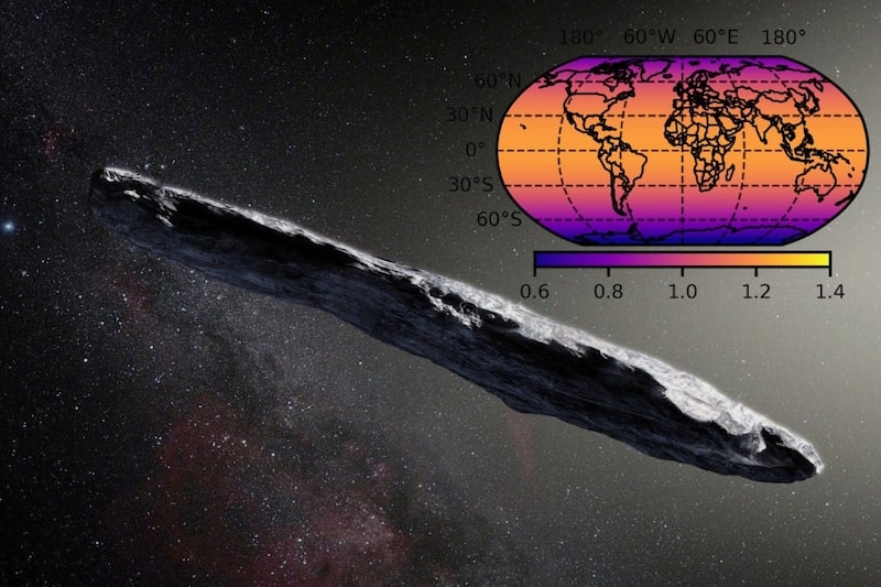 地球には星々を渡る恒星間天体の衝突が起きやすい地域が存在する