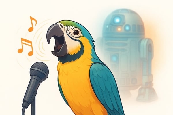 R2-D2の電子音も再現⁉「鳥の声マネ限界を調査したユニークな研究」