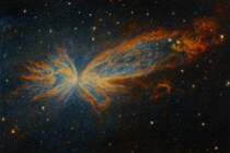 約3000光年先に「宇宙のバタフライ」を観測