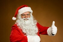 サンタ役の成功は「外見より気合」とする研究結果が発表