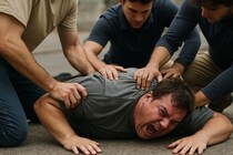 床に押さえつけられて窒息はありうるのか？逮捕拘束中の突然死の謎