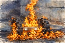 火の中も走る宇宙探査用「オリガミ」車輪を開発【動画あり】