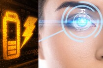 朝に3分「目を赤い光でワイヤレス充電」すると視力が回復する