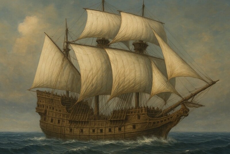 500年前に爆沈した王国旗艦の武装が判明!