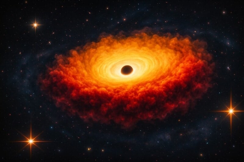 史上最も古いブラックホールを観測、133億年前