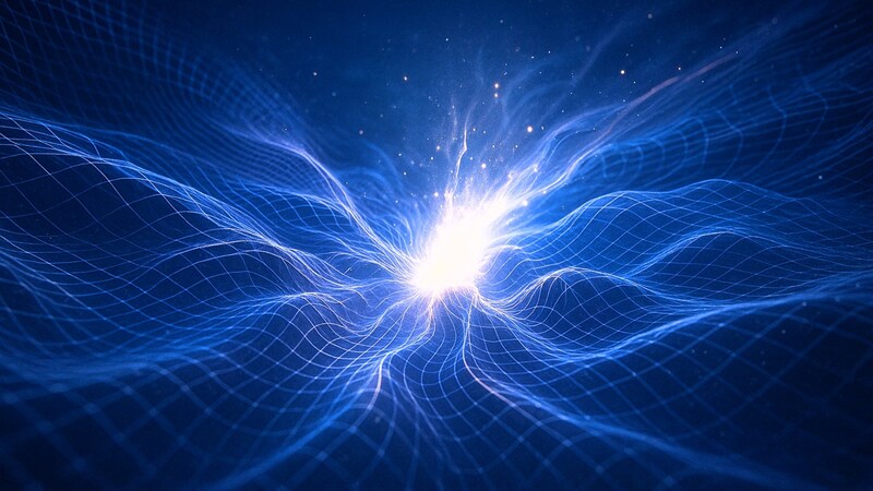 ビッグバン以前の宇宙に新説――重力波が宇宙を紡いだ可能性