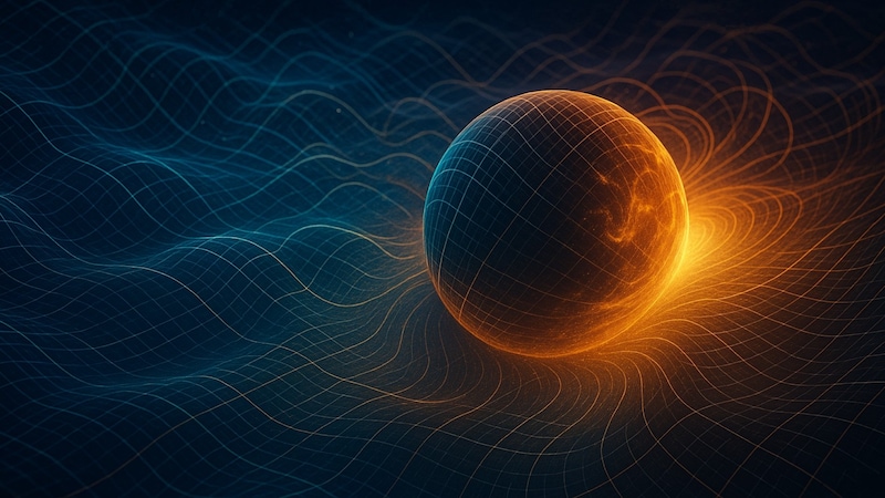 加速によって物体が真空のゆらぎが熱に感じる様子。単純な摩擦とは大きく違う量子的な現象です