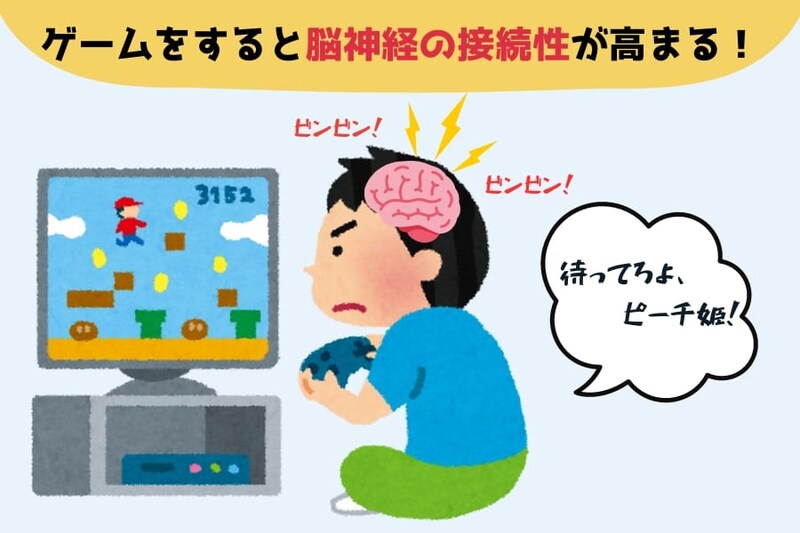 実はゲームは脳にいい?
