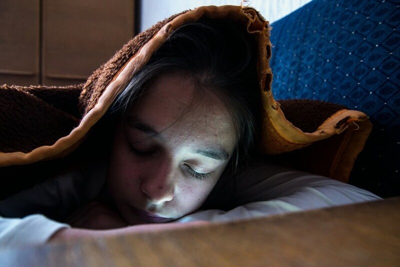 10代への「寝る前のスマホ・おやつ禁止」はほとんど守られていないが、皆ぐっすり寝ている
