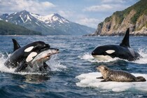 北海道のシャチは「2タイプ」に分かれていた