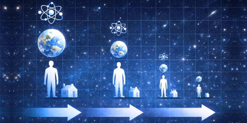 「宇宙が膨張してる」のではなく「物質世界が縮んでいる」とする新理論が発表――なんと観測データとも整合