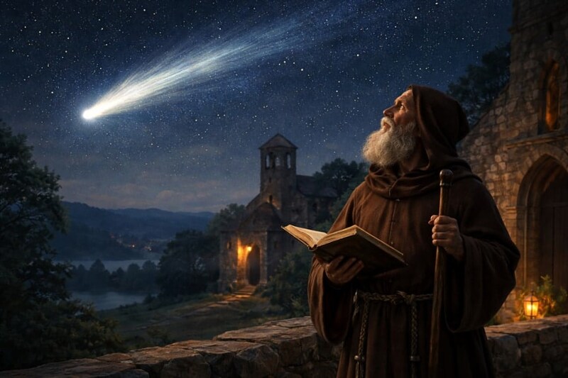 「ハレー彗星の周期性」を初めて見つけた人物、実はハレーじゃなかった？