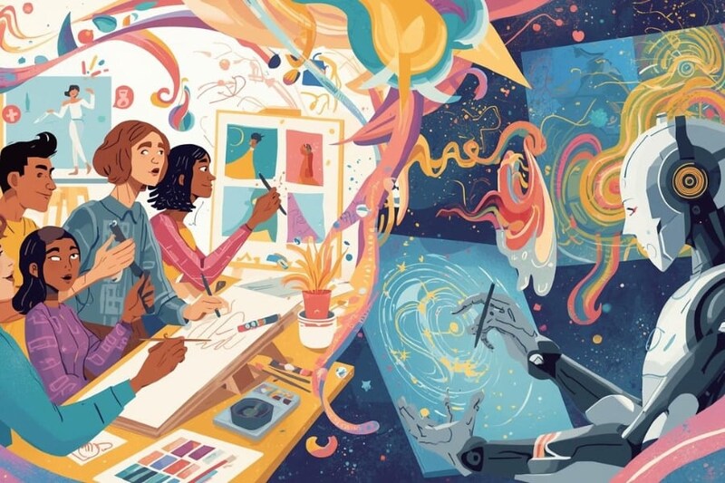 人間「上位10%」の創造性スコアはAIを大きく上回る