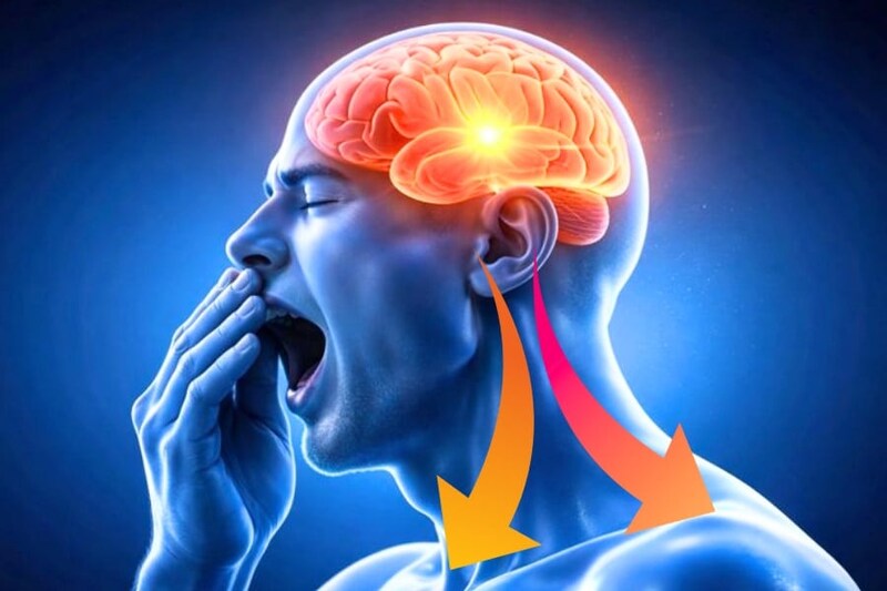 あくびは脳の『血と水の流れ』を切り替えていたと判明