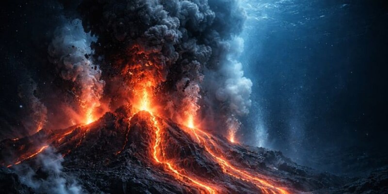 原因不明の絶滅事件の多くは海底火山噴火のせいかもしれない
