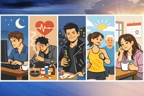 「朝型・夜型」は5つのサブタイプに分けられる