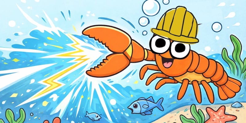 なぜ超音速衝撃波を出すエビは自分をノックダウンしないのか？