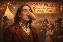 史上最も大きな鼻を持っていた男「トーマス・ウェッダース」とは