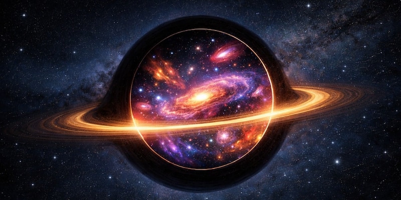 暗黒物質は別宇宙に由来するかもしれない