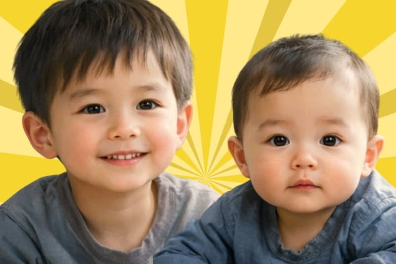 第1子と第2子には生後6か月の段階で発達に大きな違いがあると判明