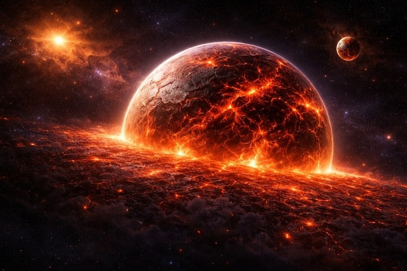 ニュータイプの「液体惑星」を発見、研究者「まるで糖蜜」