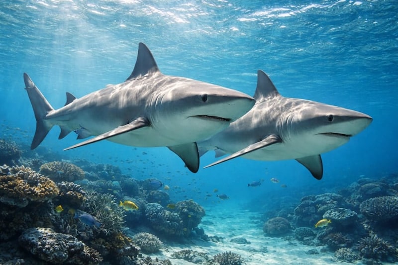 オオメジロザメは「メスの友達」を作ると判明、なぜ「メス」なのか？