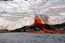 南極の「血の滝」のメカニズムを解明