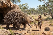 人間の子供サイズもある「巨大ハリモグラ」の化石を発見