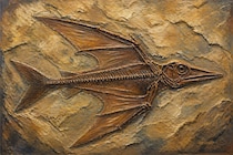 新種の翼竜とされた化石ーー実は「太古の魚」だったと発覚