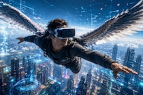 VR空間で1週間「飛び続けた」結果、脳に驚きの変化が起きていた