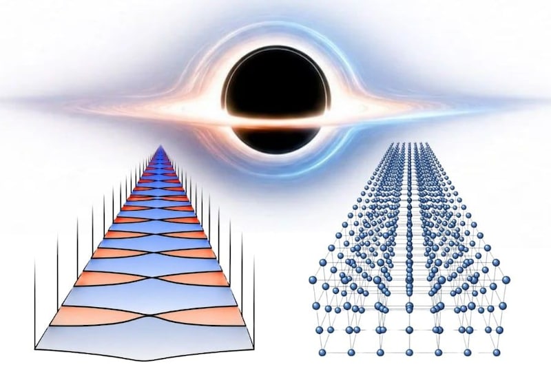 ブラックホールが生まれる直前、「時空は結晶」になる――時空結晶の数式化に成功