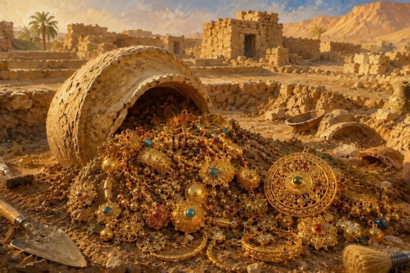 1200年前の「隠し財宝」をサウジアラビアで発見ーー中世の巡礼者が埋めたものか