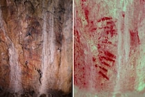 イギリス最古級の洞窟壁画を確認か、約1万7000年前