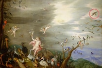 判明したばかりの「鳥を食べるコウモリ」の捕食行動、実は400年前の絵画に描かれていた