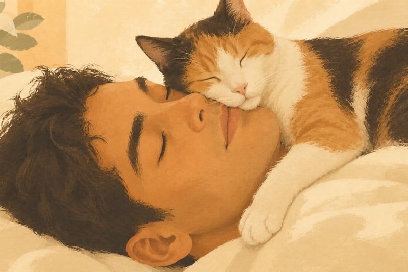 なぜネコは飼い主の上で眠るのかーー科学的理由を解説