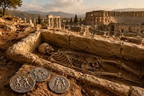 2400年前の「プロレスラー」の遺骨を発見した可能性、トルコ